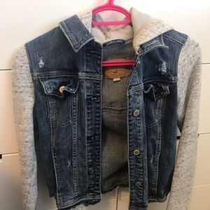 Denim hoodie